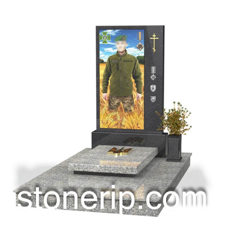 Пам’ятник військовому ЗСУ. Модель – ЗСУ015.