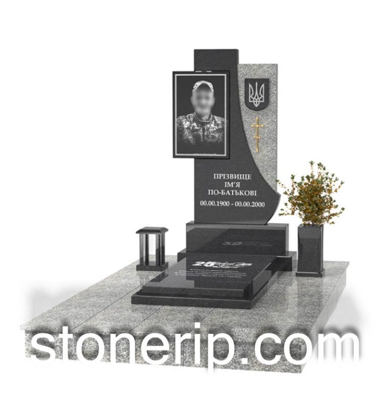 Пам’ятник військовому ЗСУ. Модель – ЗСУ016.