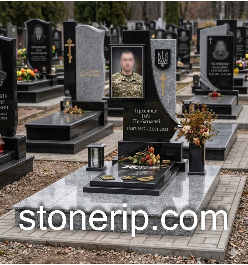 Памятник военному ЗСУ. Модель – ЗСУ016.